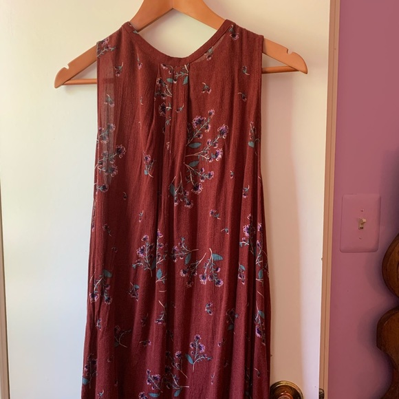 Red floral Free People dress / top XS - Picture 10 of 10